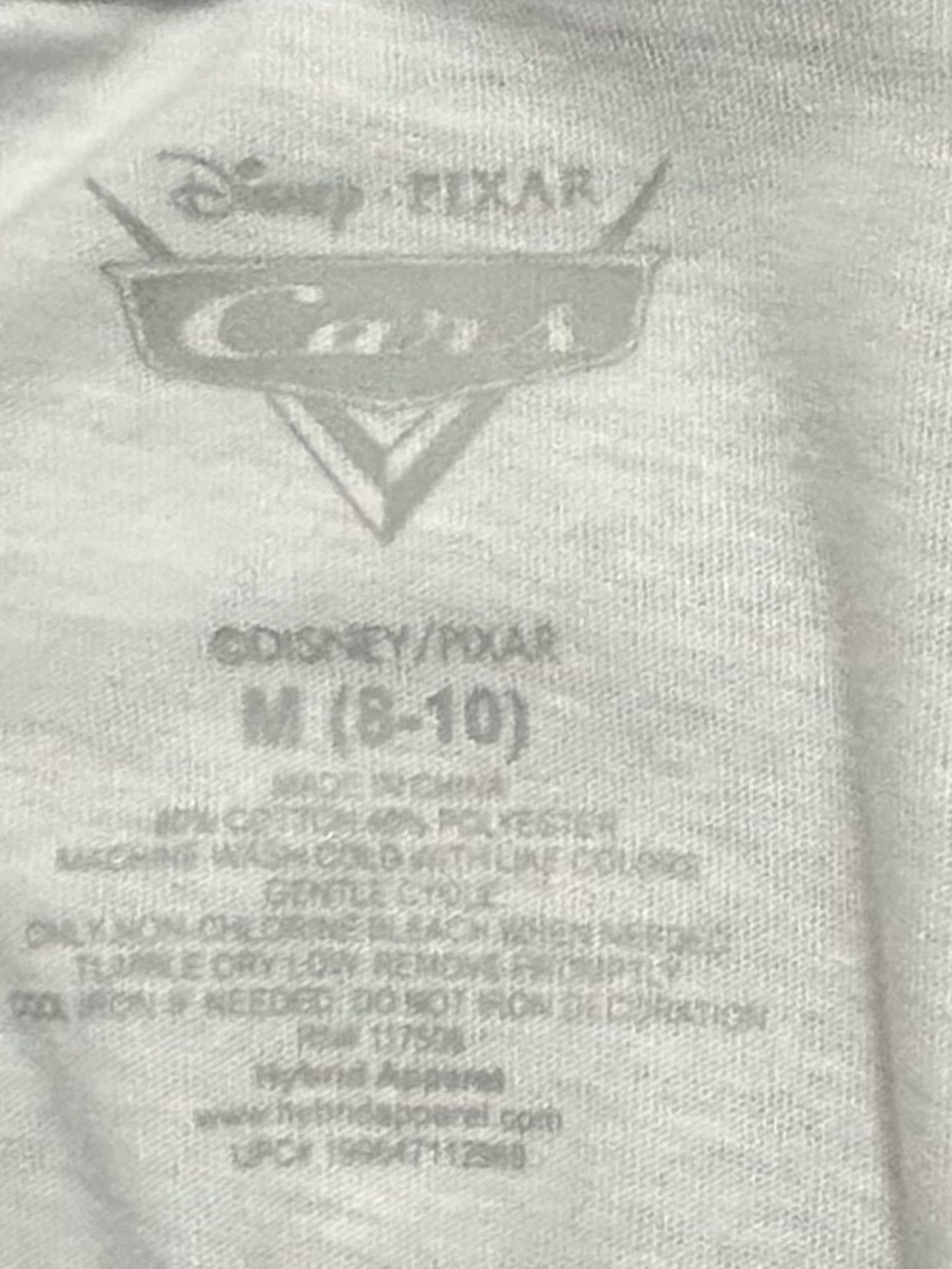 Disney Cars Women's Lightning McQueen Front Back Graphic Tee - Picture 3 of 3